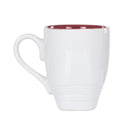 Dean Crouser Cardinal Watercolor Red On White 16 Ounce Glossy Stoneware Mug With Handle