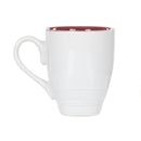 DEMDACO Dean Crouser Hummingbird Watercolor Red On White 16 Ounce Glossy Stoneware Mug With Handle