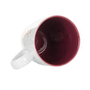 DEMDACO Dean Crouser Hummingbird Watercolor Red On White 16 Ounce Glossy Stoneware Mug With Handle