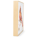 Dean Crouser Redhead Cardinal Gallery Wrapped Canvas Print 10 x 8 Ash Wood Framed Wall Art Plaque