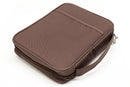 Brown Eagles Isaiah 40:31 Reinforced Polyester Bible Cover Case with Handle, X-Large