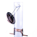 15 inch Copper Finish Weather Resistant 1 Lb. Outdoor Hanging Bird Seed Feeder
