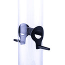15 inch Matte Black Weather Resistant 1 Lb. Outdoor Hanging Bird Seed Feeder