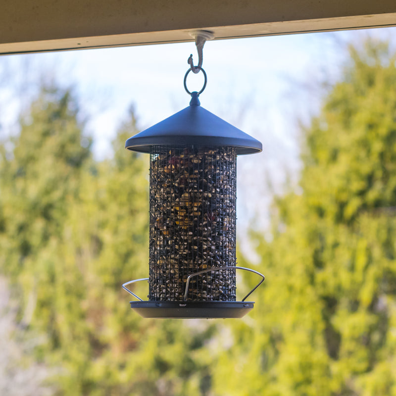 Outdoor 12 inch wild bird feeder made for durability and weather resistant