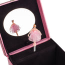 Sweet Girl Simply Amazing Dancing Ballerina Music Musical Belle Papier Jewelry Box Plays Swan Lake