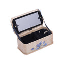 Home décor keepsake and trinket box made with hidden musical mechanism inside