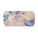 Top down view of Mother Incredible Person Butterfly and Bird Glitter Music Box