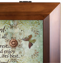 Retirement Kick Back Enjoy Congratulations Woodgrain Digital Keepsake Music Box Plays My Wish