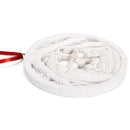 Dicksons Holy Family Within Creche Antique White 3.5 x 3.5 Resin Stone Christmas Nativity Ornament