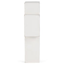 Dicksons Whitewash Nativity Story 4 x 2.75 MDF Decorative Tabletop Block Cross