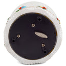 Mr. & Mrs. Red Cardinal Figurine 100MM Water Globe Plays Tune Wish You A Merry Christmas