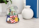 American History Liberty 100MM Water Globe Plays The Tune Star Spangled Banner