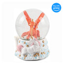 Red Dragon with Unicorn Figurine 100MM Water Globe Plays Tune Impromptu