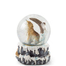 Howling Wolf 100MM Resin Stone 3D Musical Water Globe Plays Tune Born Free
