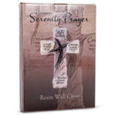 Dicksons God Grant Me The Serenity Prayer Slate 10 Inch Resin Hanging Wall Cross