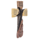 Dicksons God Grant Me The Serenity Prayer Slate 10 Inch Resin Hanging Wall Cross