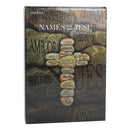 Dicksons Names of Jesus Christ Pebble 10 Inch Resin Decorative Hanging Wall Cross