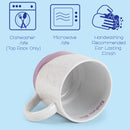 100 North Diagonal 13 ounce Ceramic Coffee Mugs Set of 3