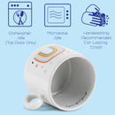 100 North Rainbow Good Vibes Only 14.5 ounce Ceramic Coffee Mugs Pack of 4