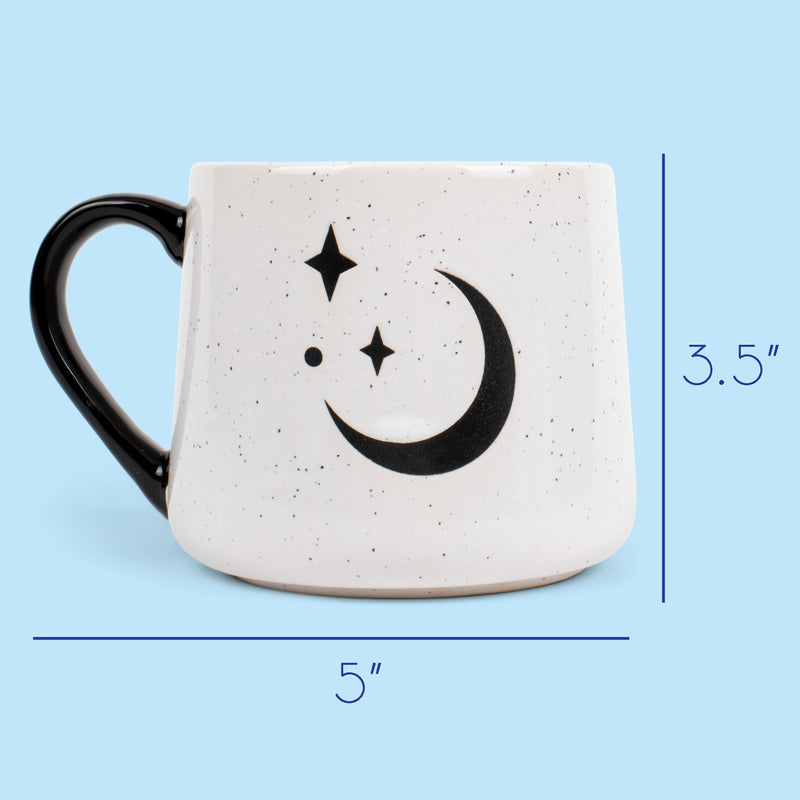 100 North Moon 13 ounce Ceramic Coffee Mug