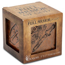 Dicksons Full Armor of God Ephesians 6:13 Resin Stone Copper Tone Finish Tabletop Prayer Block Decoration