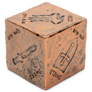 Dicksons Full Armor of God Ephesians 6:13 Resin Stone Copper Tone Finish Tabletop Prayer Block Decoration