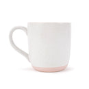 Elanze Designs Typewriter Speckled Pink 13 ounce Ceramic Coffee Mugs Set of 4