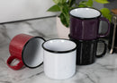 Elanze Designs Speckled Camper Colorful 13 ounce Ceramic Coffee Mugs Set of 4