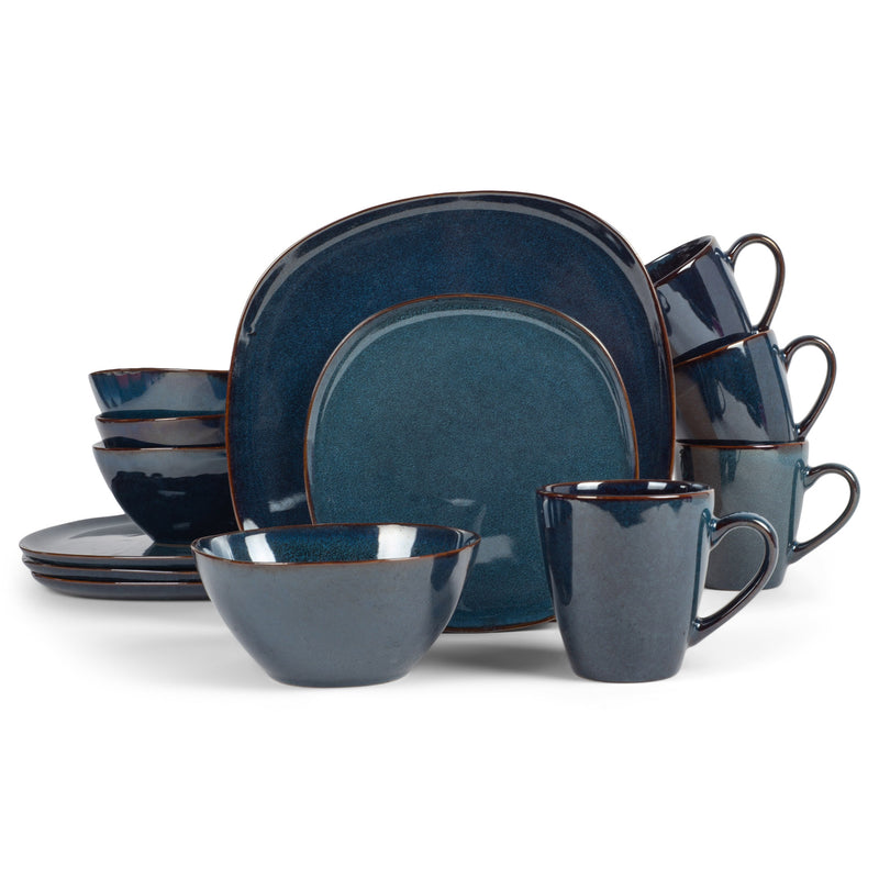 Set Stoviglie Elanze Designs Chic In Gres Ceramica, 16 Pezzi Servizio Set Stoviglie Elanze Designs Chic In Gres Ceramica, 16 Pezzi Servizio
