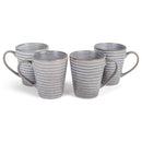 Drinkware coffee cup set  designed and made with ceramic stoneware