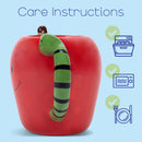 100 North Red Apple With Worm 18 ounce Glossy Ceramic Character Mug