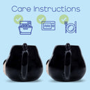 100 North Black Bear 20 ounce Glossy Ceramic Character Mugs Pack of 2