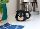 100 North Black Bear 20 ounce Glossy Ceramic Character Mugs Pack of 2