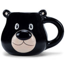 100 North Black Bear 20 ounce Glossy Ceramic Character Mug