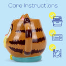 100 North Orange Cat 18 ounce Glossy Ceramic Character Mug