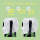 100 North Skull 17 ounce Glossy Ceramic Halloween Character Mugs Pack of 2