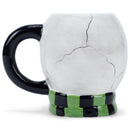 100 North Skull 17 ounce Glossy Ceramic Halloween Character Mug