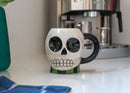 100 North Skull 17 ounce Glossy Ceramic Halloween Character Mug