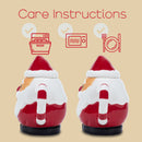 100 North Santa Claus 17 ounce Glossy Ceramic Christmas Character Mugs Pack of 2