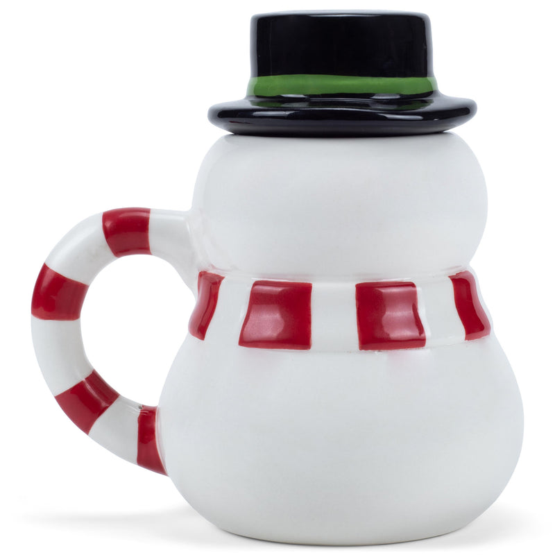 100 North Snowman 17 ounce Glossy Ceramic Christmas Character Mug