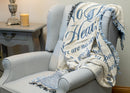 Dicksons No Tears in Heaven Memorial 46 x 68 All Cotton Tapestry Throw Blanket