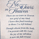 Dicksons No Tears in Heaven Memorial 46 x 68 All Cotton Tapestry Throw Blanket