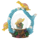 Swimming Sea Turtle Friends Figurine 45MM Glitter Water Globe Decoration
