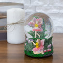 Bell Flower Fairy Friends 100MM Musical Water Globe Plays Tune You Are My Sunshine