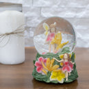 Yellow Lilly Fairy Friends 100MM Musical Water Globe Plays Tune Fur Elise