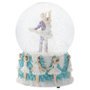 Prince and Clara Dancing 100MM Musical Water Globe Plays Tune Dance of The Sugar Plum Fairy