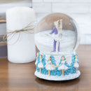 Prince and Clara Dancing 100MM Musical Water Globe Plays Tune Dance of The Sugar Plum Fairy