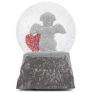 Dog Bereavement Grey 5.5 x 3.5 Resin Snow Globe Plays Wind Beneath My Wings