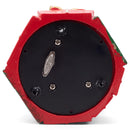 Santa Presents Red 5.5 x 4.3 Resin Snow Globe Plays Jolly Old Saint Nicholas