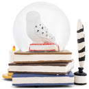 Elanze Designs Snowy White Owl 100MM Musical Snow Globe Plays Tune Fantasie Impromptu